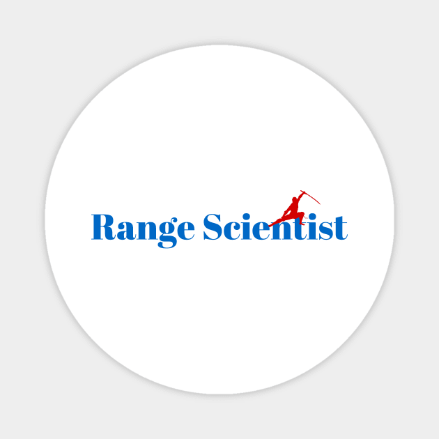 Master Range Scientist Ninja Magnet by ArtDesignDE